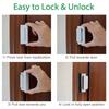 Enhances Safety Door Lock Set Heavy Duty Door Lock Child Safe Door Reinforcement Lock Upgrades for Inward Swing Door