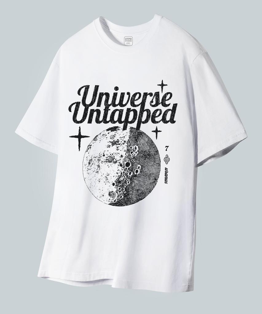 UNTAPPED STUDIO Uranos 7 Pure Cotton Big Oversized Short Sleeve T-Shirt 2 Colors