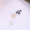 Eenvoudige Dames Geometrische Curve Oor Cuff Clip Oorbellen Geen Piercing Sieraden Cadeau
