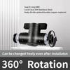 Type BUC 4mm 6mm 8mm 10mm 12mm Pneumatic Push In Quick Joint Connector Hand Valve To Turn Switch Manual Ball Current-limiting