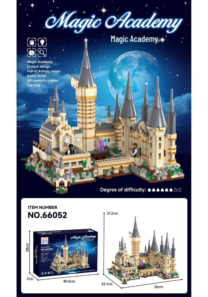 Great Wall Micro-Granule Blocks: Challenging Educational Assembly Toy for Adults, Boys, and Girls