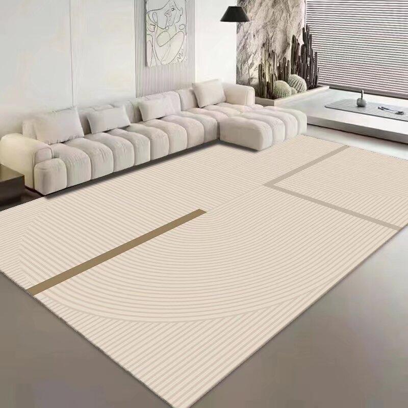 New Carpet Living Room Surprise Quiet Light Luxury Absorbent Anti-fouling Senior Bedroom Sofa Coffee Table Mat