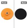 Backing Pad Polishing Pad M Pc Plastic Middle Soft Layer Black Hook