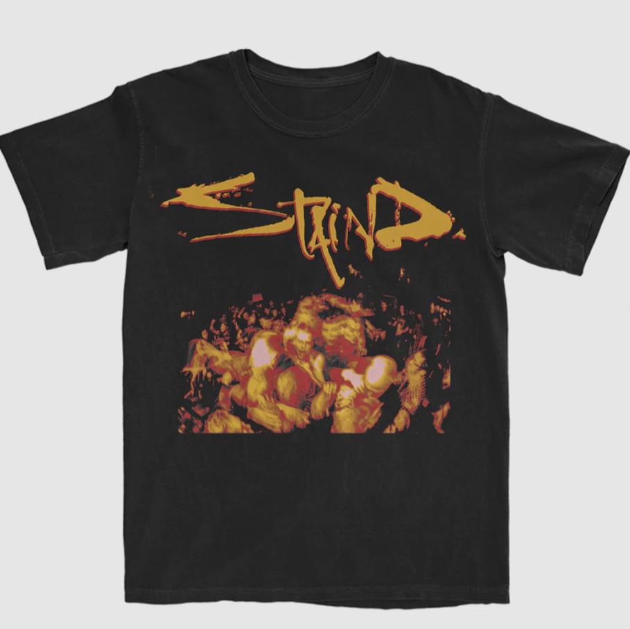 Staind  Mudshovel Tour Unisex Cotton T-Shirt S To 5XL WA550 Unisex T-Shirt XXL