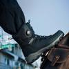 Men's Winter Cold -40 ° Thickened Padded Waterproof Comfortable Warm Lightweight Hiking Non-slip Thick Sole Cushioning Snow Boots Martin Boots