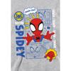 Spidey And His Amazing Friends Childrens/Kids Comic Pull Over Hoodie