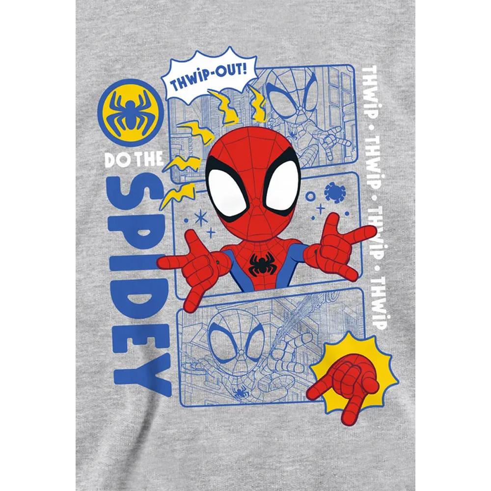 Spidey And His Amazing Friends Childrens/Kids Comic Pull Over Hoodie