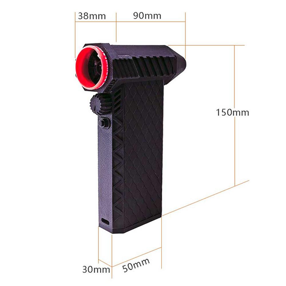 Ruční proudový ventilátor s bezkomutátorovým motorem 110 000 ot./min. Turboventilátor 180 W Vysoce výkonný ventilátor na stlačený vzduch