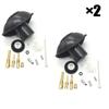 2 Sets Motorcycle Carburetor Repair Kit for Honda NV400 Shadow 400 VLX400 STEED