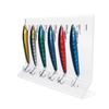 Clear Acrylic Angling Baits Holder With 10 Openings For Easy Storage And Practical Design Clear Fishing Baits Holder