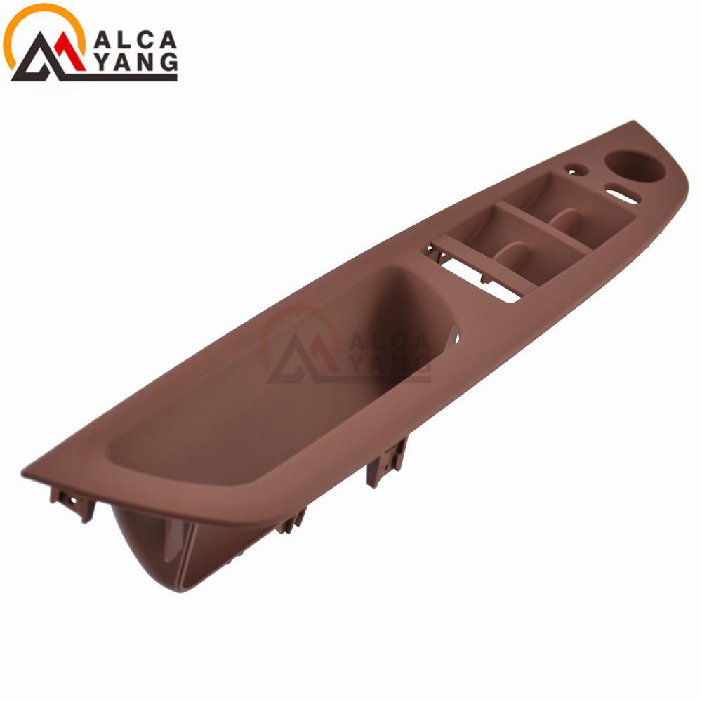 Beige / Black /Dark Red Car Driver Door Front Left Window Switch Contro Panel Cover Trim Frame For BMW E70 X5 E71 X6 2007-2014 . Pushbutton Switches