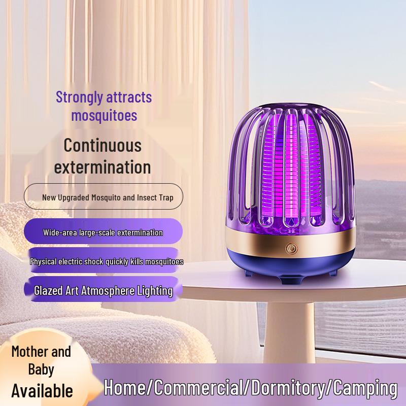 USB Rechargeable Indoor/Outdoor Electric Mosquito Killer Lamp