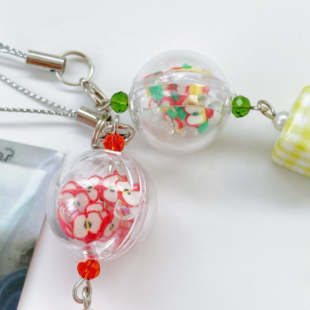 Apples Bead Mobile Chain Multifunctional Phone Chain Fashion Mobile Strap Cuteness Phone Lanyard for Daily Party Use