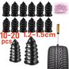 20-10PCS Vacuum Car Tyre Repair Rubber Nail Set Universal Tire Screw Tubeless Repair Tools Accessories Kit for Motorcycle Truck