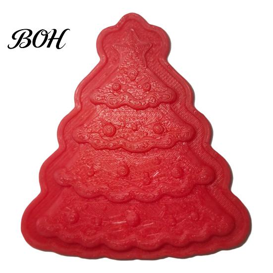 Festive Pattern Embosser Christmas Mini Pie Mold, Plastic Hand Press Pastry Durable Decorative Bakeware for Pastries Cookies And Fondant Maker Set