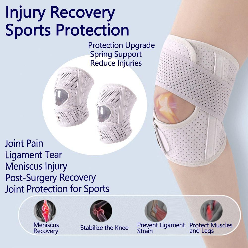 Side Stabilizers Knee Brace Breathable Knee Support Pads Comfortable Elastic Knee Wrap Knee Care