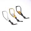 1 Pair Wide Angle Adjustable Bicycle Bike Handlebar Side Flexible Rear View Mirror 10Mm Motorcycle Rearview Mirrors