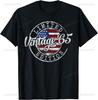 Vintage 1965 Limited Edition 60th Birthday Gifts 60 Year Old T-Shirt Vintage T Shirt Mens Clothing Customizable Ropa Hombre