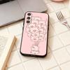LuLu the piggy phone Case For Samsung Galaxy A73,A72,A71,A70,A53,A52,A51,Others Soft Black Shell