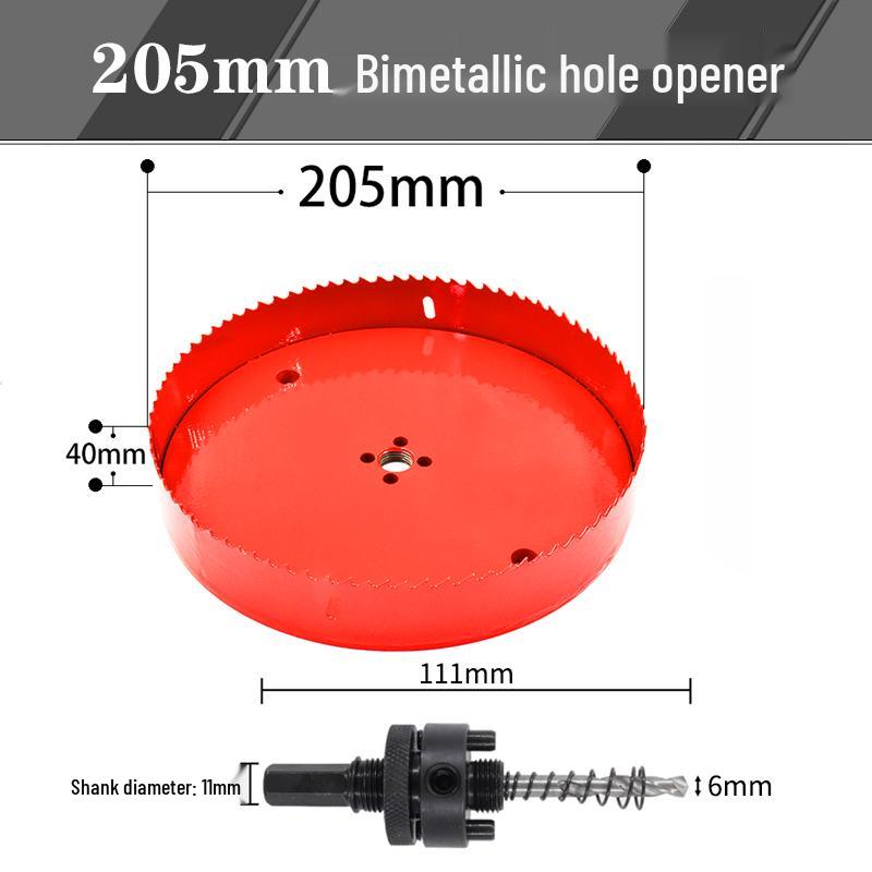 Woodworking Bi-metal Hole Saw for Gypsum, PVC, and Plastic
