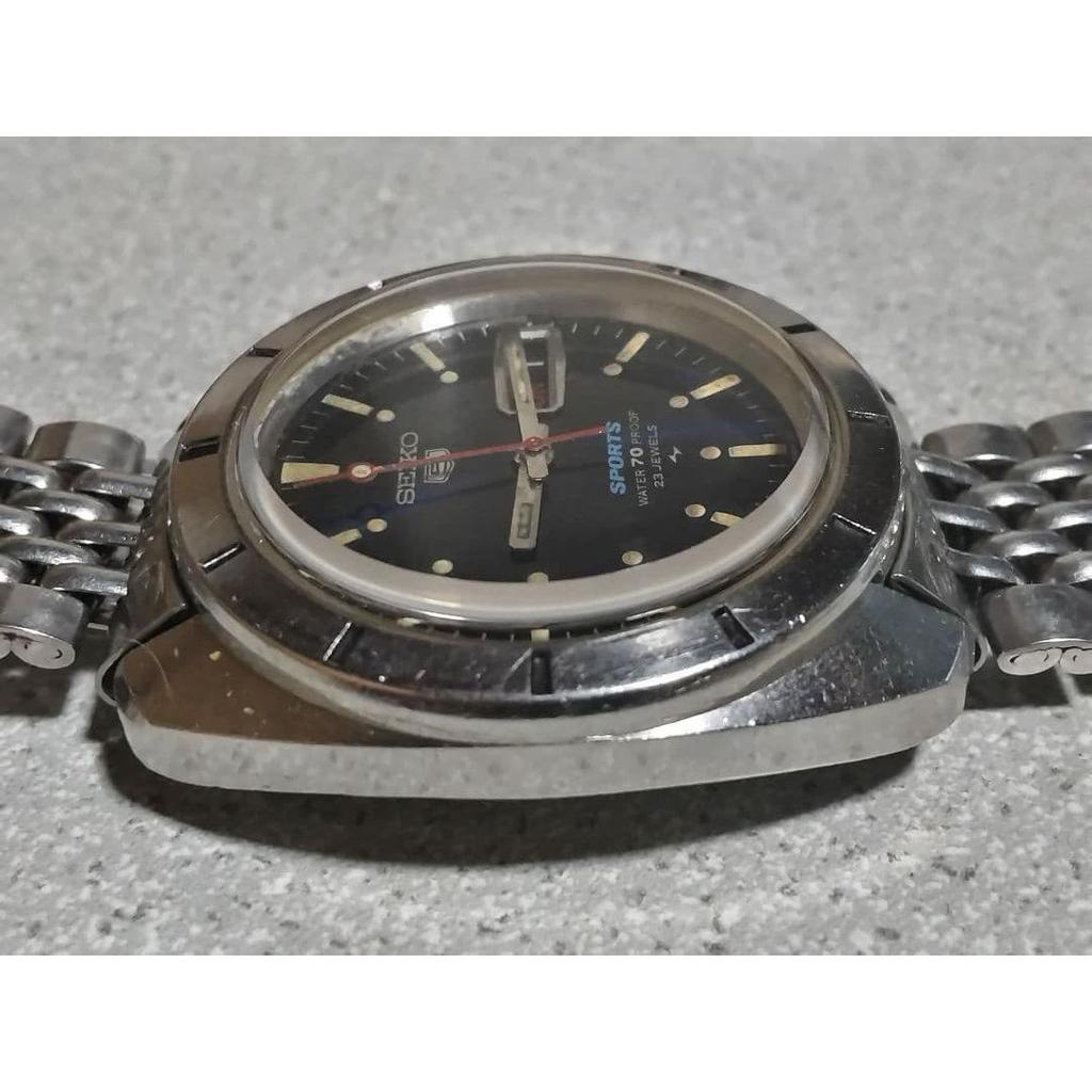 Used Seiko 5 Sports (5126-8100) Blue Dial *Maintenance recommended