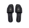Tommy Hilfiger Th Logo Hardware Leather Mule Slippers