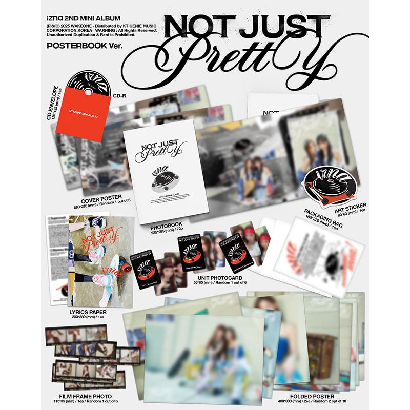 [Pre-order] Izna - Album [Not Just Pretty] POSTERBOOK VER.