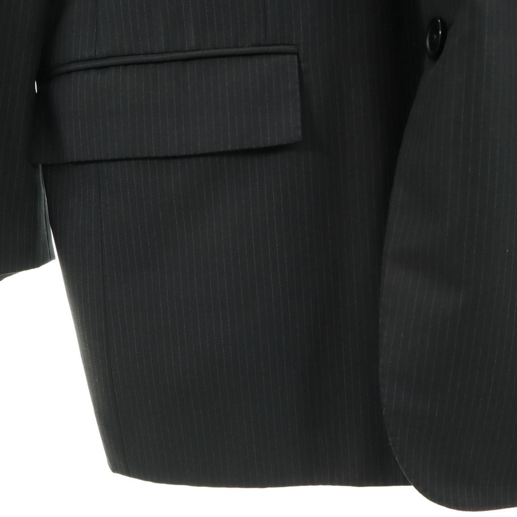 Brooks Brothers Pinstripe Tailored Jacket 42 Black Men's Used