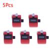 Handheld 4 Digital Tally Counter Mechanical Manual Palm Clicker Number Count Assorted Tally Counter Number Count