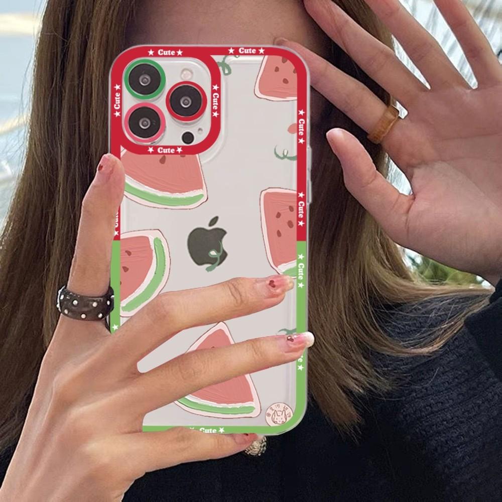 Watermelon Pattern Phone Case For Redmi 7 8 9 A For Redmi Note 5 7 8 9 10 11 Pro Max 4G 5G Funfas