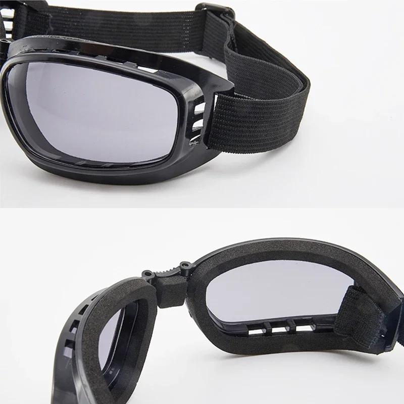 Outdoor-Sport-Reit-Sonnenbrillen Klappbare Sonnenbrillen Motorradbrillen Skibrillen Windschutzscheibenbrillen Vintage Windschutzscheibenbrillen