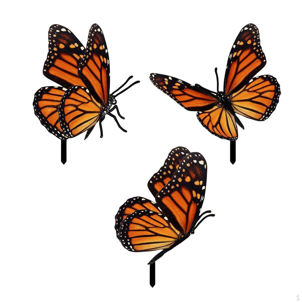 Butterfly Garden Decor Handcrafted Metal Art for Outdoor
