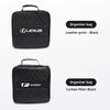 AIY1 Car Leather Storage Bag High-capacity Auto Trunk Handbag For Lexus F SPORT LBX NX RX 350h 450h Plug-in Hybrid ES UX 300e GS GX
