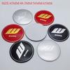 4pcs/Set 45mm 48.5mm 56mm 65mm W Work Logo Emblem Badge Car Stickers Car Wheel Center Caps Rim Hub Cover Hubcap Car Accessories