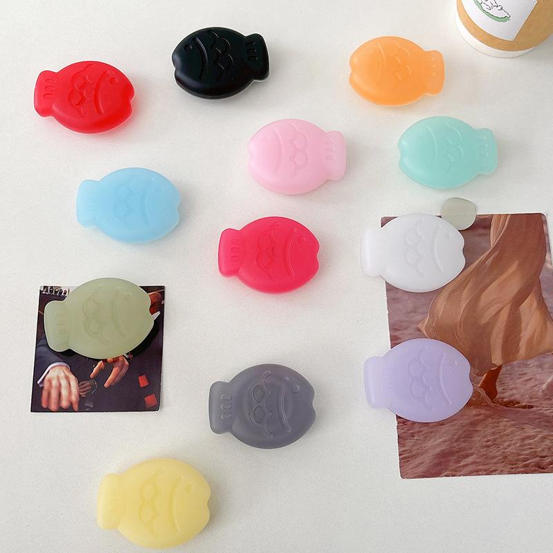 Solid Color Snapper Burning Mobile Phone Airbag Bracket Back Sticker Retractable Lazy Portable Creative Desktop Bracket Watching Dramas