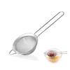 Home Kitchen Stainless Steel Flour Sieve Sifter Mesh Strainer for Oil Residue Fruit Juices