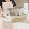 Kitchen Cupboards With Bowls And Chopsticks Storage Boxes Household Drain Bowl Rack With Lid For Dishes And Dish Racks