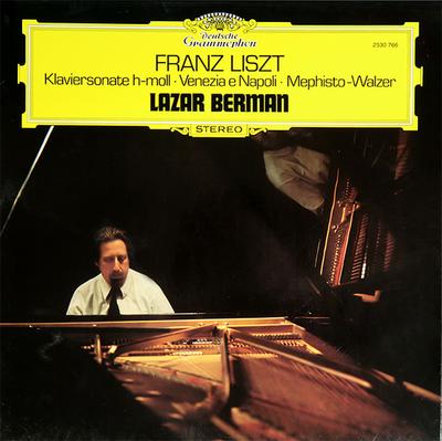 LP-Schallplatte LAZAR BERMAN FRANZ LISZT Klaviersonate in h-Moll Venedig E 2530766 Deutsche Grammo 1976 Deutschland Klassik Gebraucht