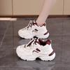 Lace-up Women Thick Bottom Sneakers 2026 Spring Autumn Breathable Soft Soled Sport Shoes Outdoor Non Slip Woman's Training Shoes