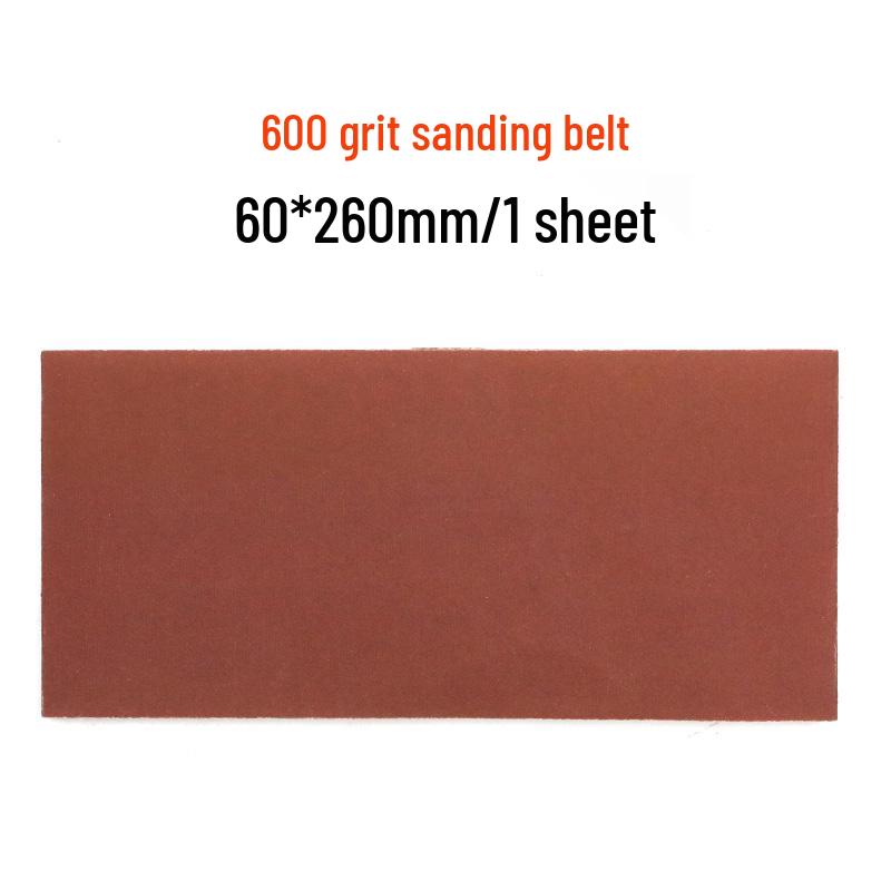 Pneumatic Belt Sander: 60x260mm Woodworking Tool with Sandpaper and Sand Cloth