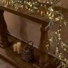 Lighted Artificial Olive Garland 6Ft Fairy Light Faux Greenery Olive
