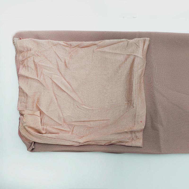 Perlchiffon Baumwolle Damen Schal & Schlauchmütze Set