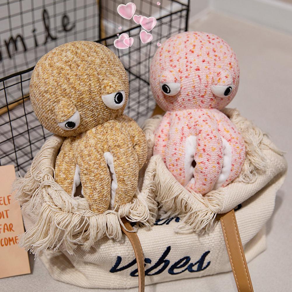 Cartoon Plush Doll Long Legs Octopus Marine Animal Plush Toy Warm Hug Super Soft Throw Pillow For Sofa Bed Home Decor