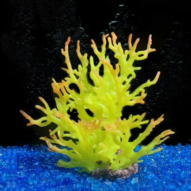 Artificial Coral Decorative Plant Tree Decors for Fish Tanks Ornaments Colorful Ornaments Plant for Terrarium Plant