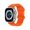 Ocean Silicone Strap For Apple Watch Ultra 2 49mm 45mm 41mm 44mm 40mm 42mm Breathable Bracelet For iWatch 9 8 7 6 5 4 3 SE Band