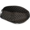 Motorcycle Seating Bucket Lining Mat Seat Bucket Pad PU Rear Cargo Trunk Liner Pad Rear Seat Protection Tool Fit for ADV160 ADV 160 (Black)