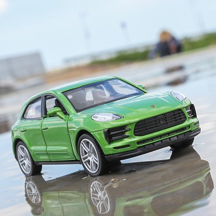 Porsche Macan S 2019 City SUV Simulation Diecast & Toy Vehicles Pull Back Car RMZ City 1:36 Alloy Model Gifts For Children