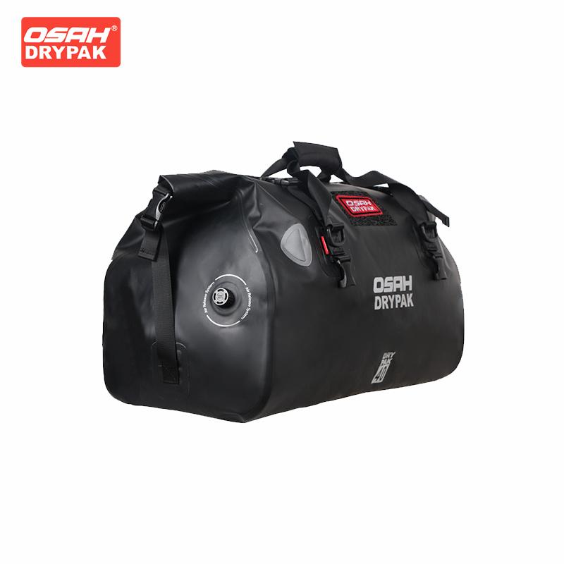 

Osah 40l/60l Large Capacity Motorcycle Rear Trunk Backpack Waterproof Durable Outdoor Travel Multi Functional Orange Tail Bag