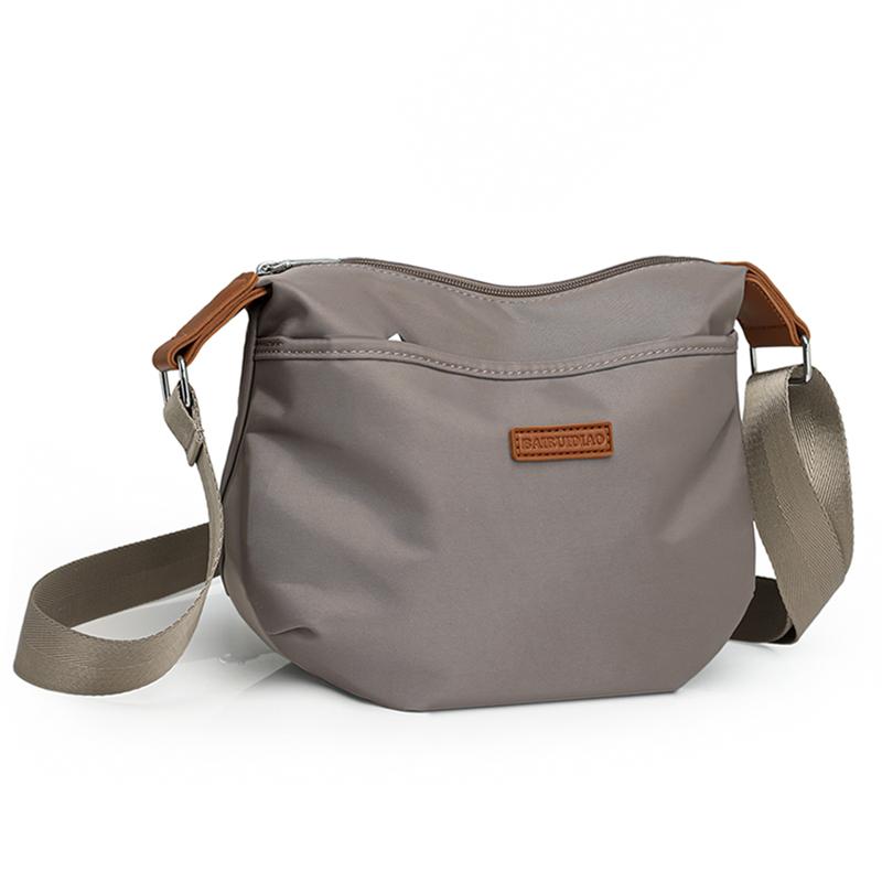 Women's Lightweight Crossbody Bag Solid Color Shoulder Bag