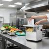 Multifunkční kráječ zeleniny Nerezový sekáček na potraviny pro restaurace, šéfkuchaře 6MM mřížka na kostičky